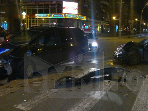 Foto: Accident intersectie (c) eMaramures.ro